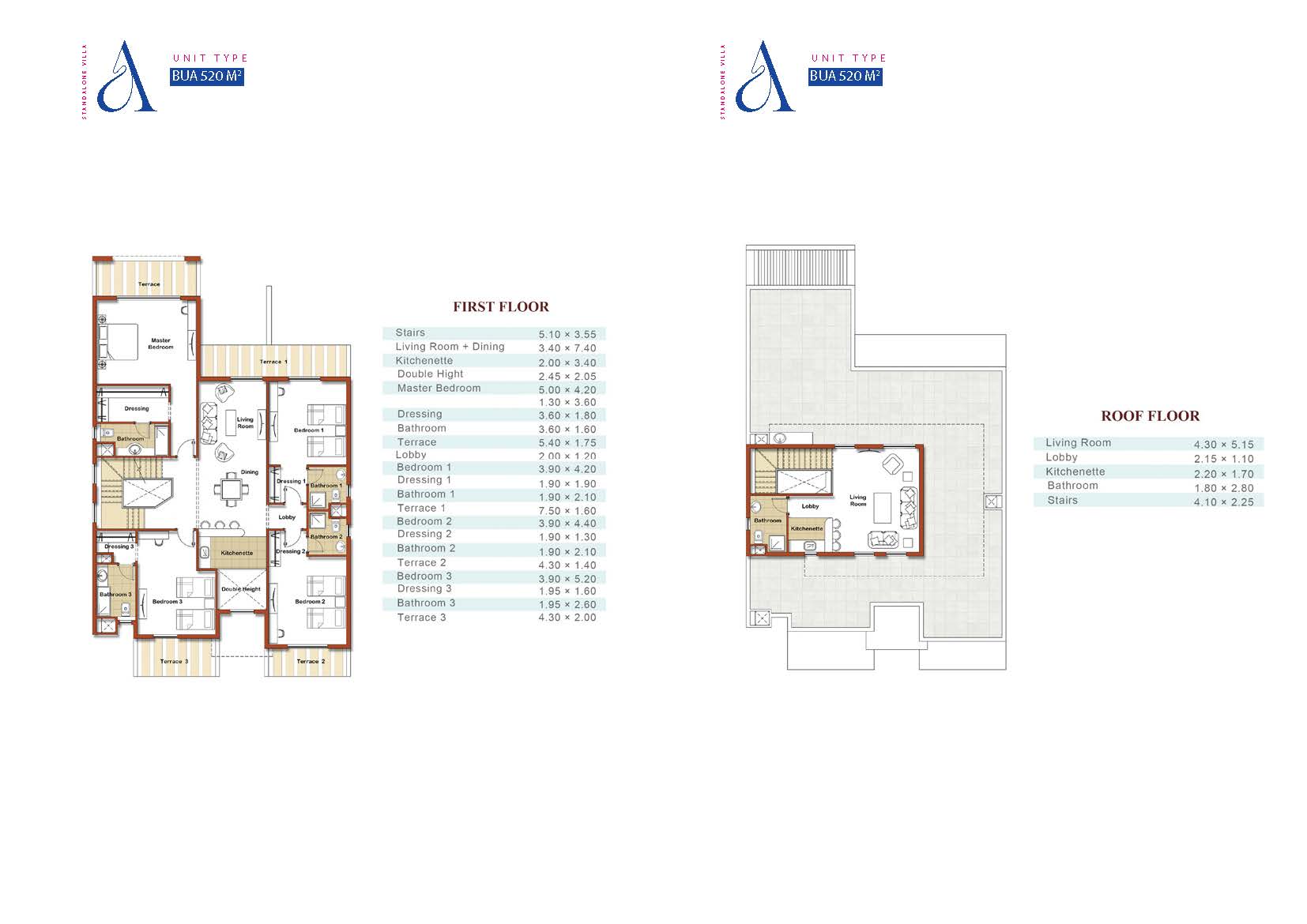 Floor Plan - Naia Bay North Coast Jumeirah Egypt Development