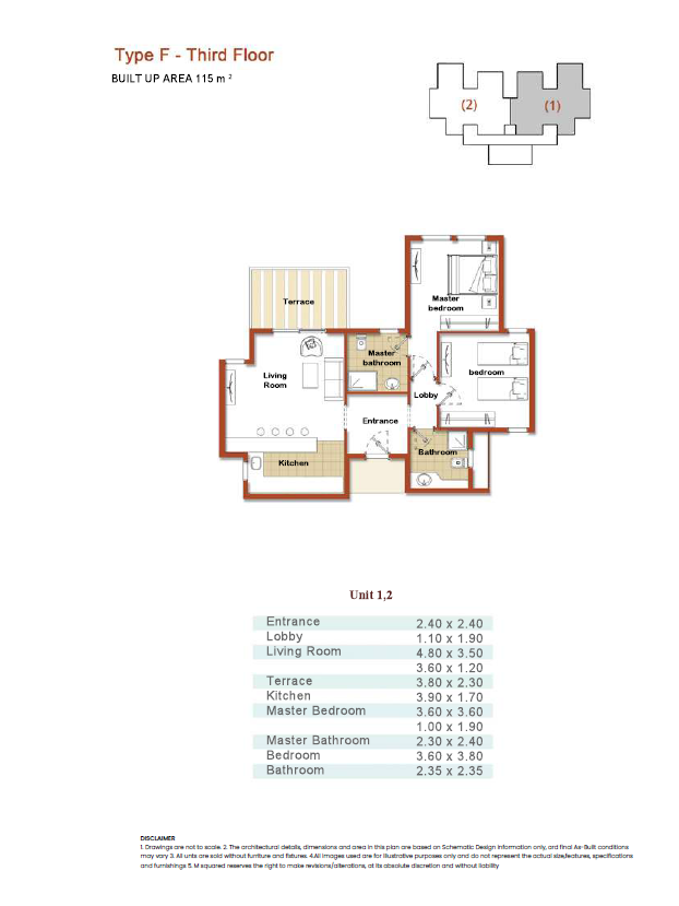 Floor Plan - Naia Bay North Coast Jumeirah Egypt Development