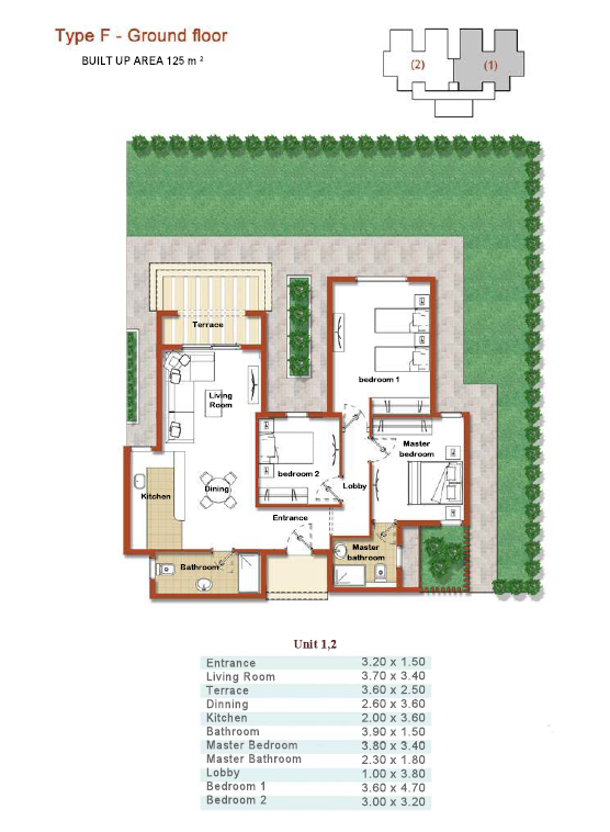 Floor Plan - Naia Bay North Coast Jumeirah Egypt Development