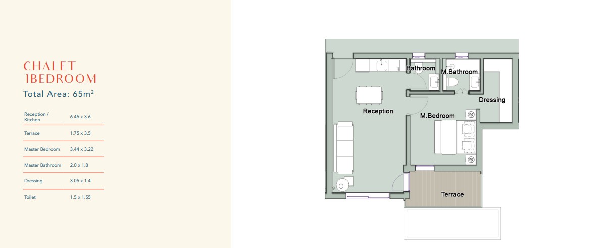 Floor Plan - Phia Il monte Galala Tatweer Misr Development
