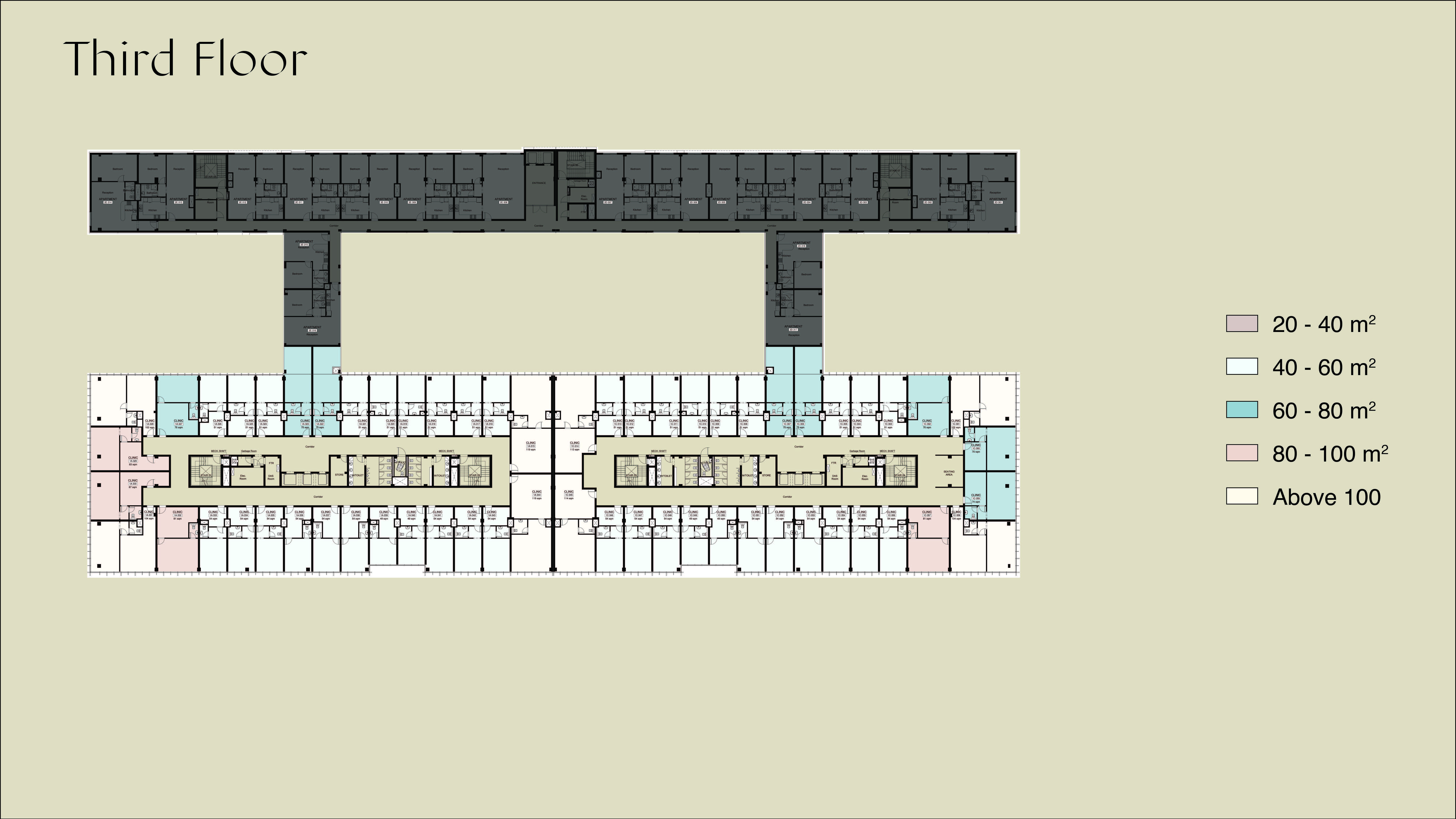 Floor Plan - Capital Avenue New Capital Mall SKY AD. Developments