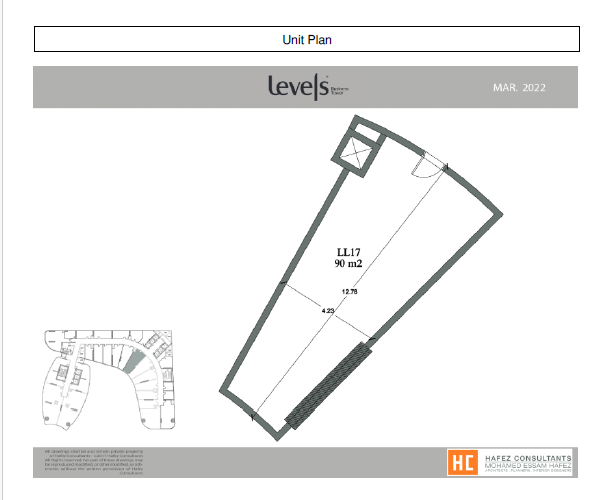 Plan 5 - Levels Business Tower New Capital Urbnlanes Real Estate