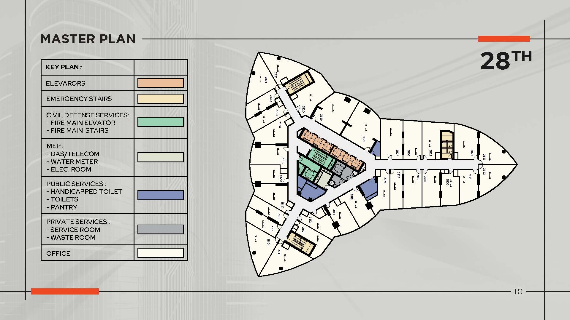 Floor Plan - 31 North Tower New Capital Mall