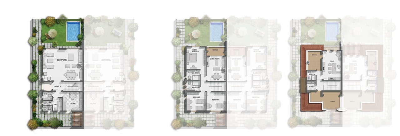 Floor Plan - كمبوند جوار 6 أكتوبر ايوان للتطوير العقاري - Jewar 6 October Compound