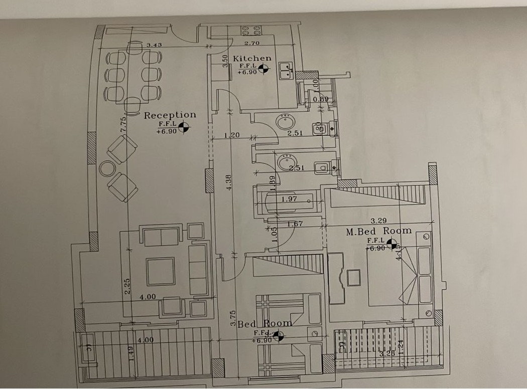 Floor Plan - Jewar 6 October Compound IWAN Developments