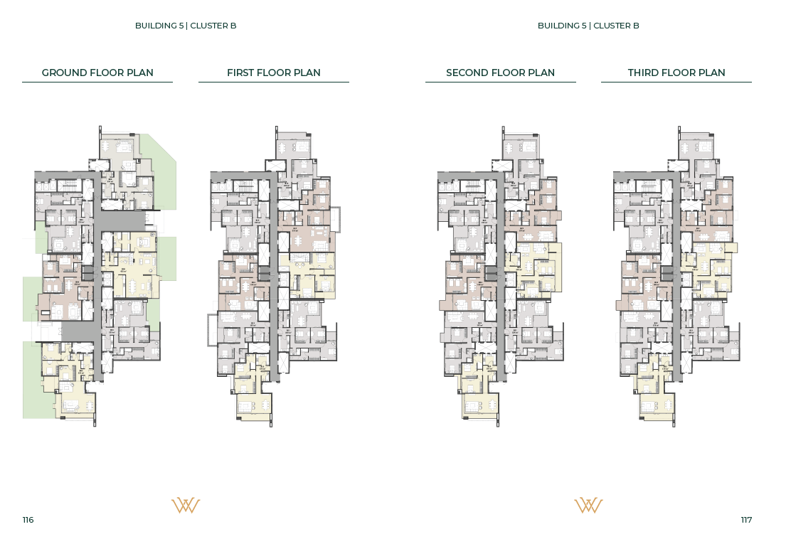Floor Plan - Waterway the View New Cairo Compound