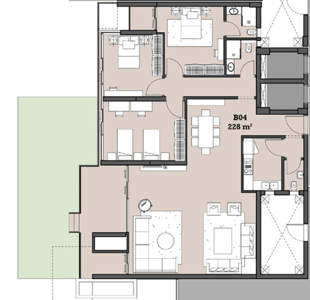 Floor Plan - Waterway the View New Cairo Compound