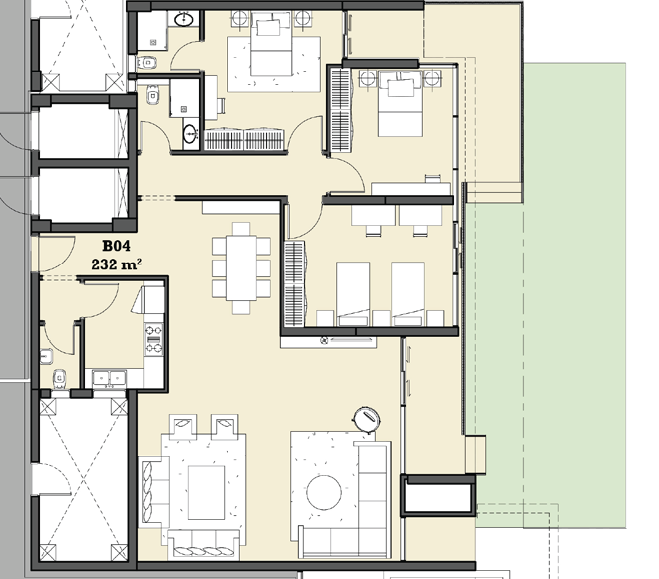 Floor Plan - Waterway the View New Cairo Compound