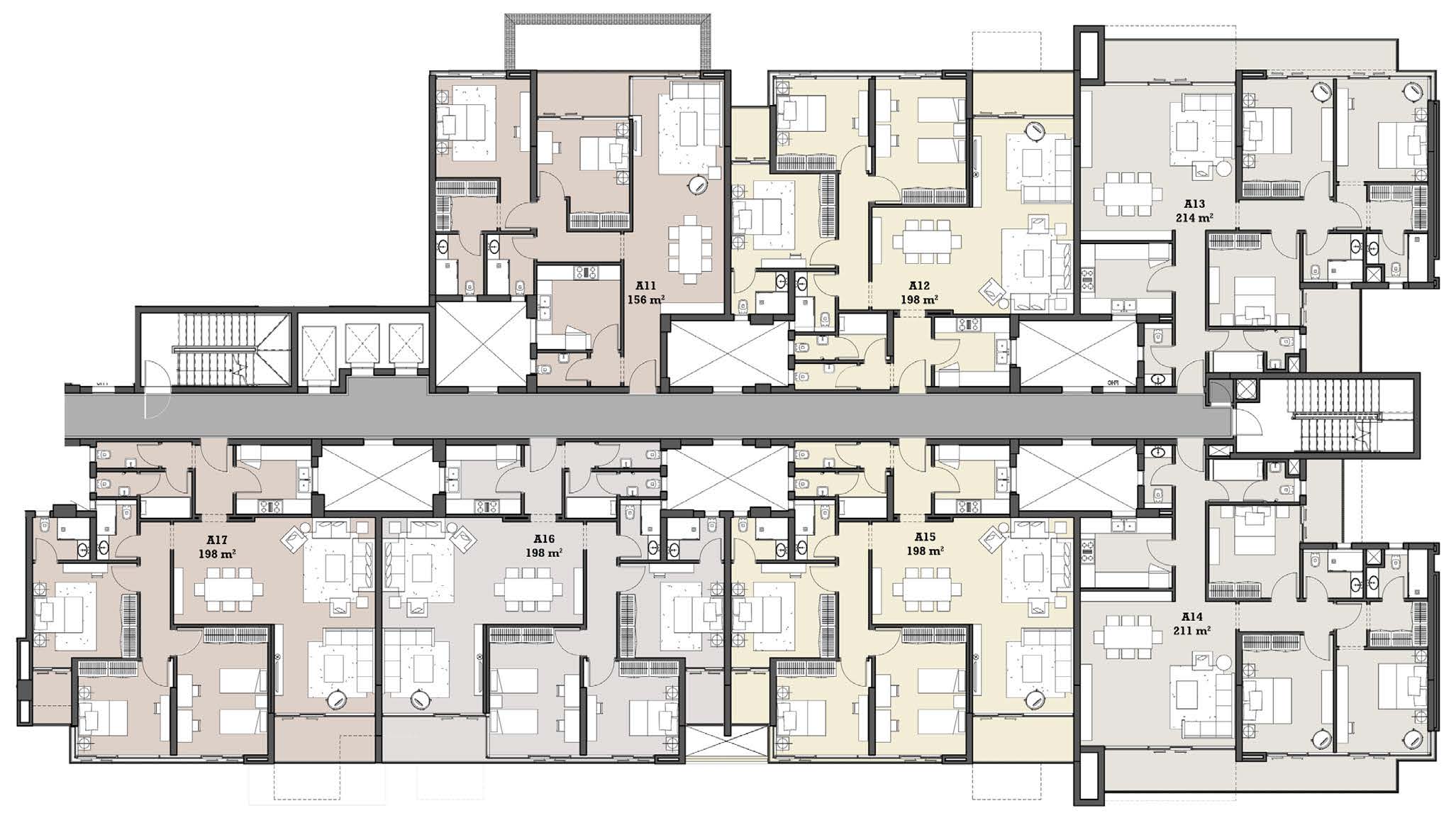 Floor Plan - Waterway the View New Cairo Compound