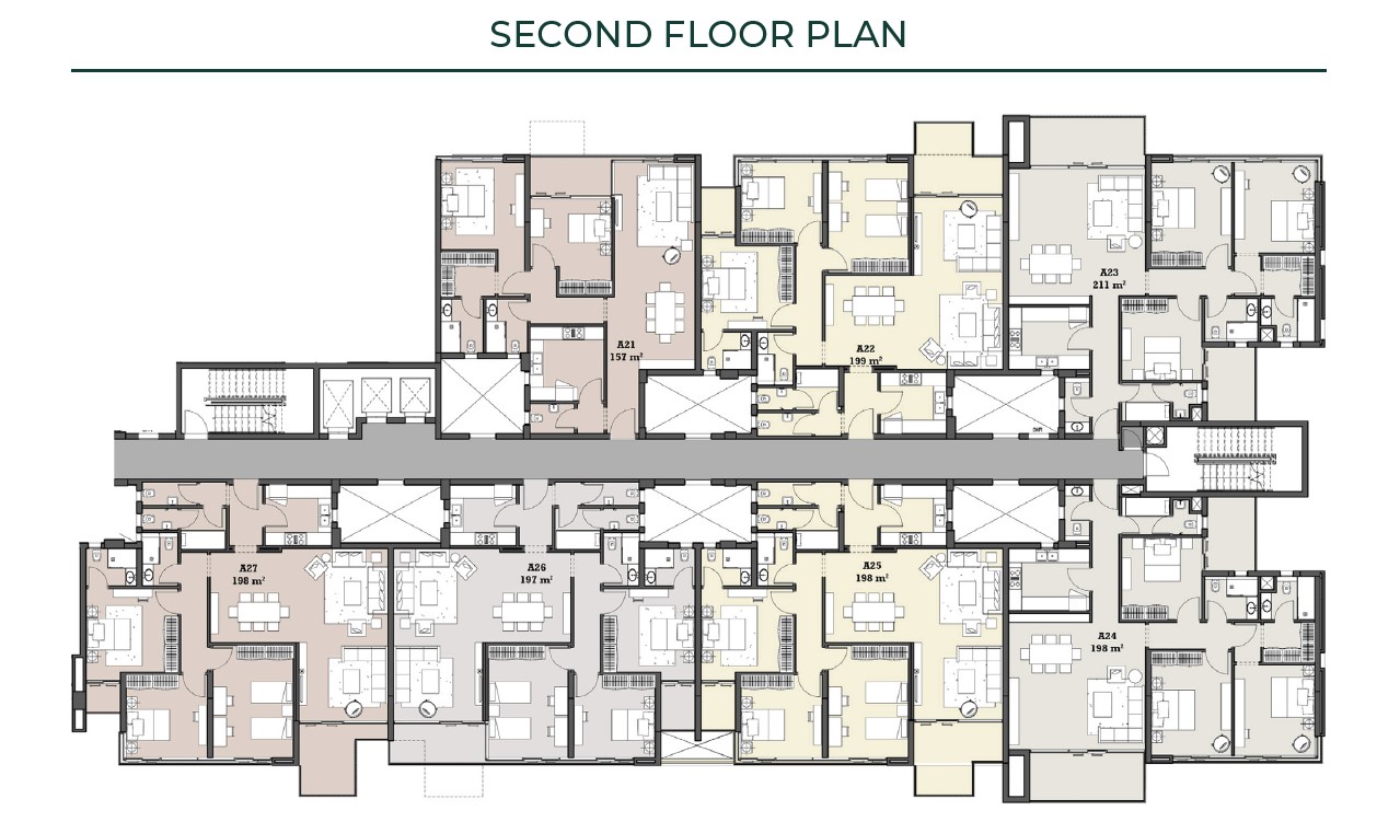 Floor Plan - Waterway the View New Cairo Compound