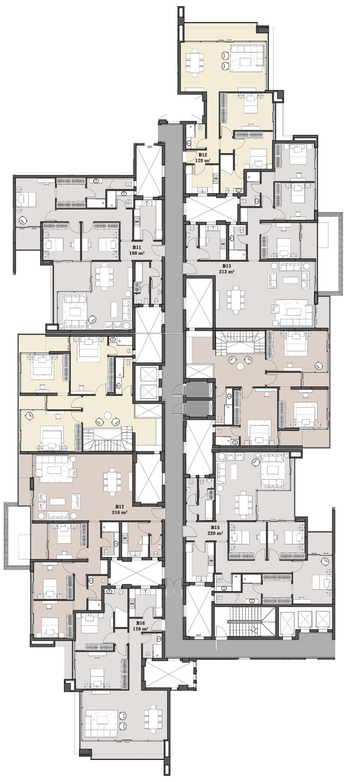 Floor Plan - Waterway the View New Cairo Compound