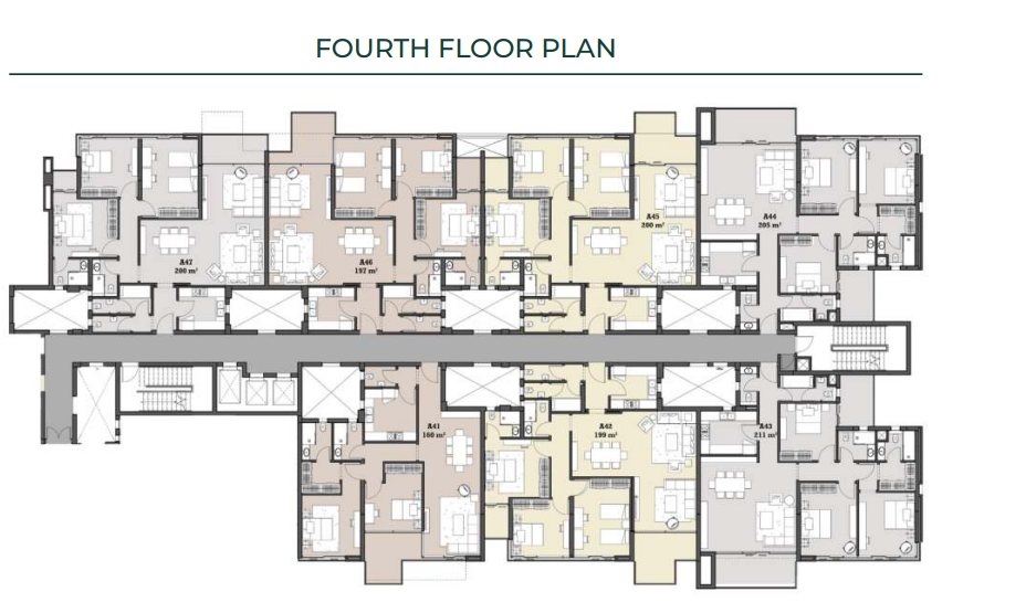 Floor Plan - Waterway the View New Cairo Compound