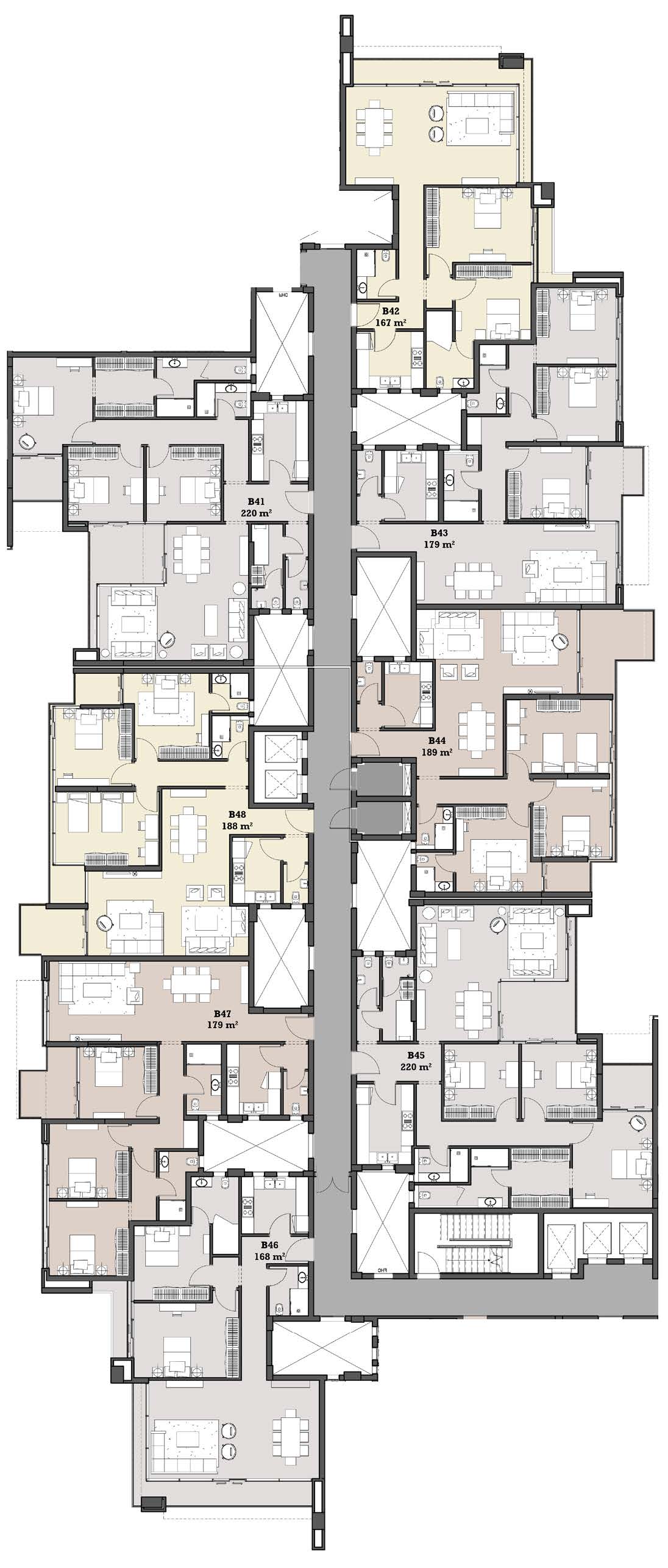 Floor Plan - Waterway the View New Cairo Compound