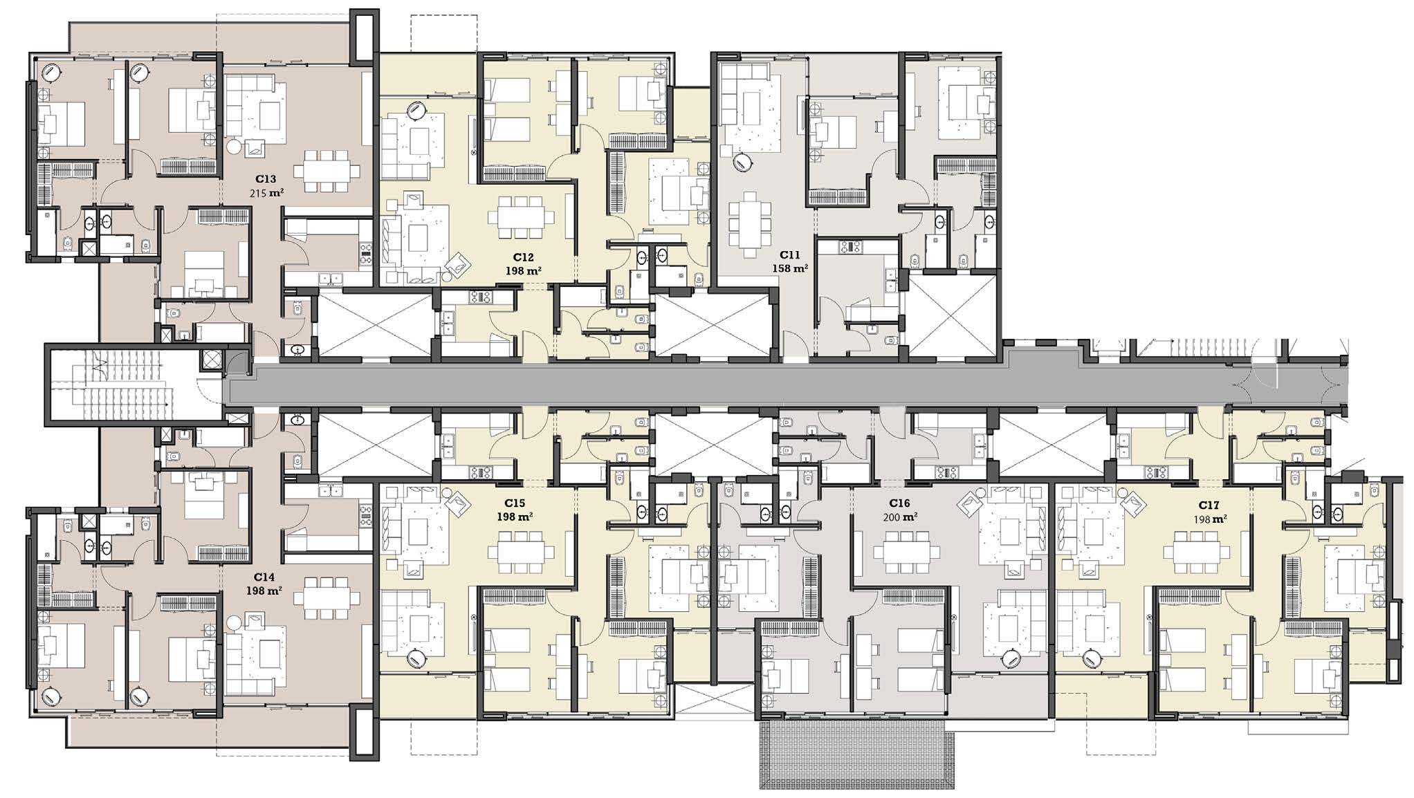 Floor Plan - كمبوند واتر واي ذا فيو القاهرة الجديدة  - Waterway the View New Cairo Compound