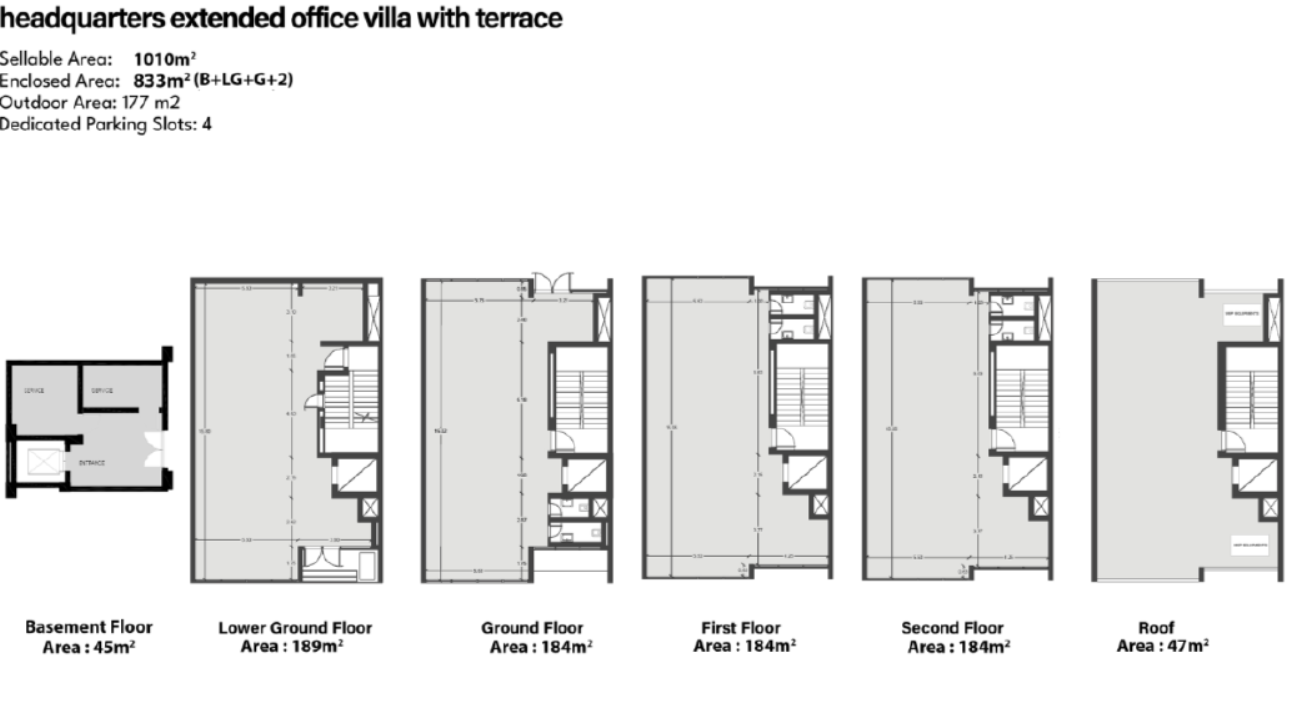 Floor Plan - Stei8ht New Cairo Compound Land Mark Sabbour Development
