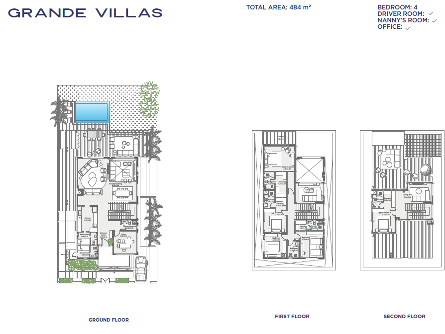 Plan 24 - Stei8ht New Cairo Compound Land Mark Sabbour Development