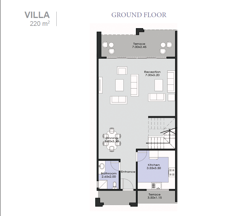 Floor Plan - La Vista Ray Ain Sokhna