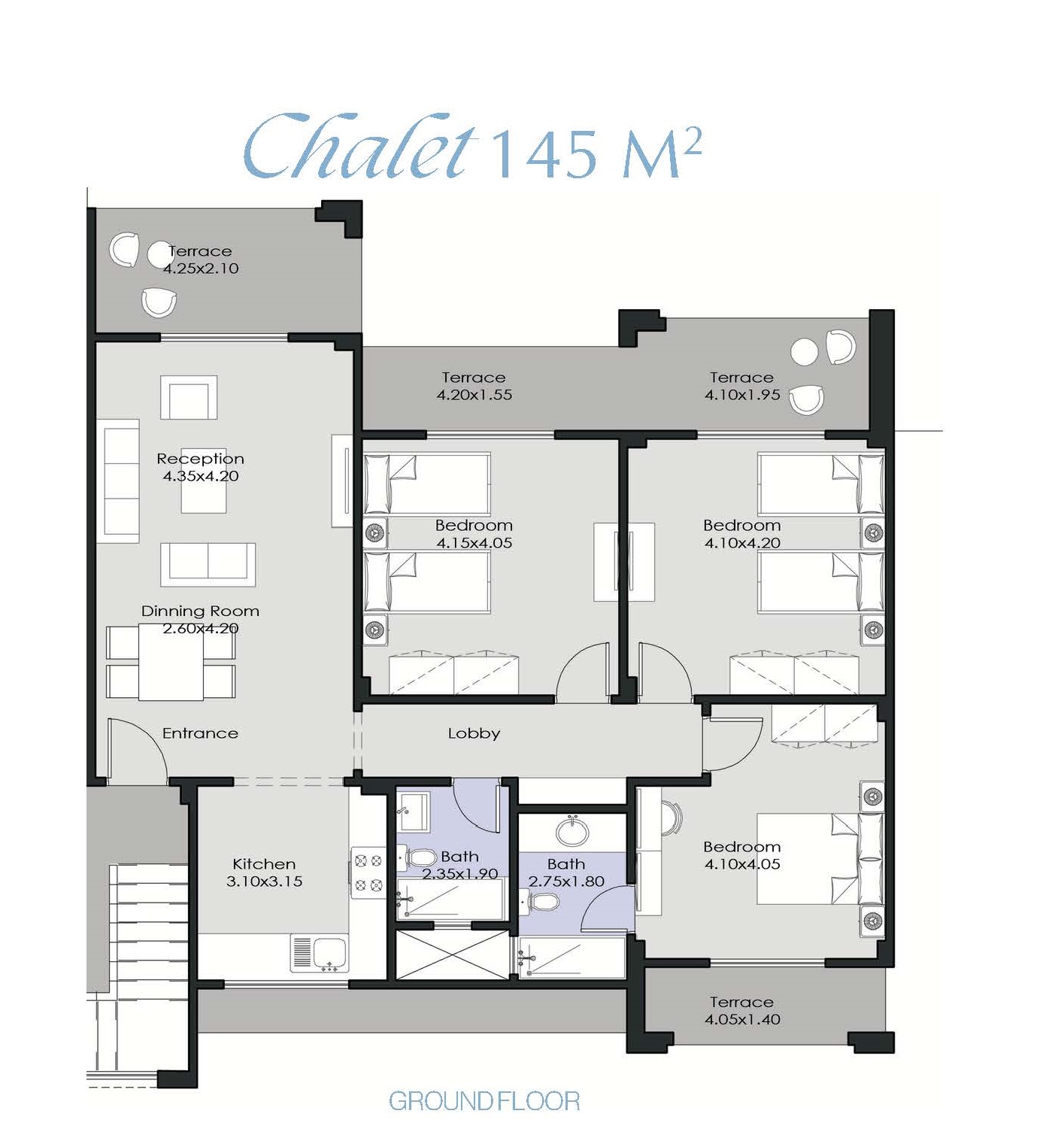 Floor Plan - La Vista Ray Ain Sokhna