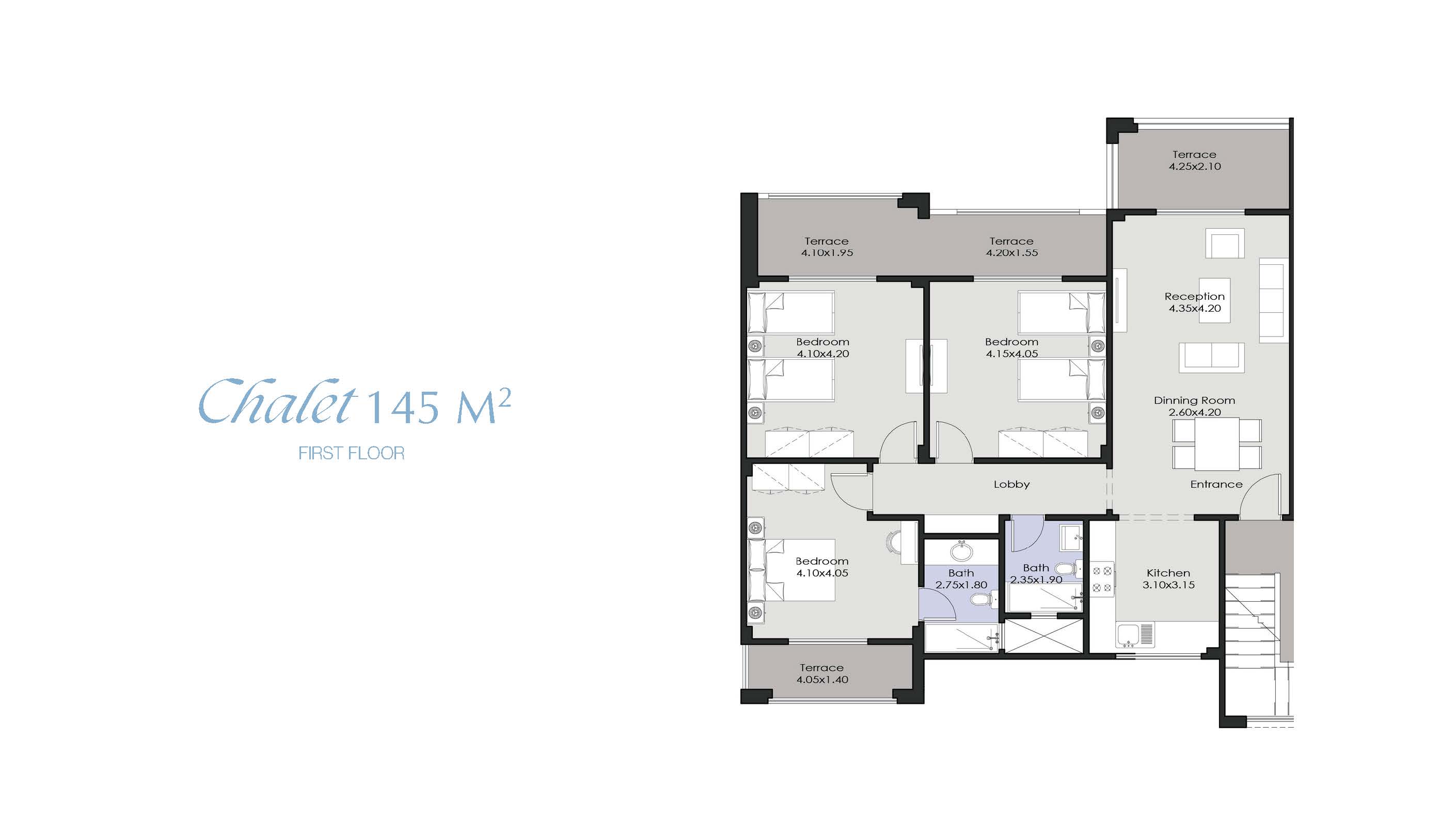 Floor Plan - La Vista Ray Ain Sokhna