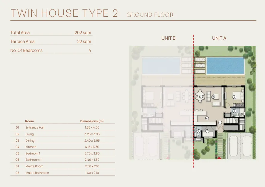 Twinhouse - قرية كريستال لاجونز الساحل الشمالي الدلتا للتطوير العقاري - Crystal Lagoons North Coast