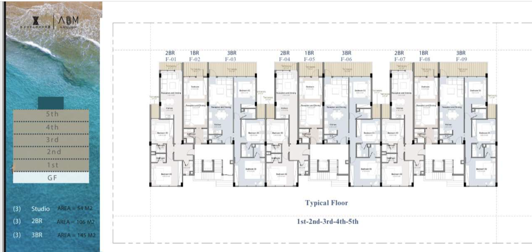 Floor Plan - قرية بيانكي اليوس الساحل الشمالي  - Bianchi Ilios North Coast Village