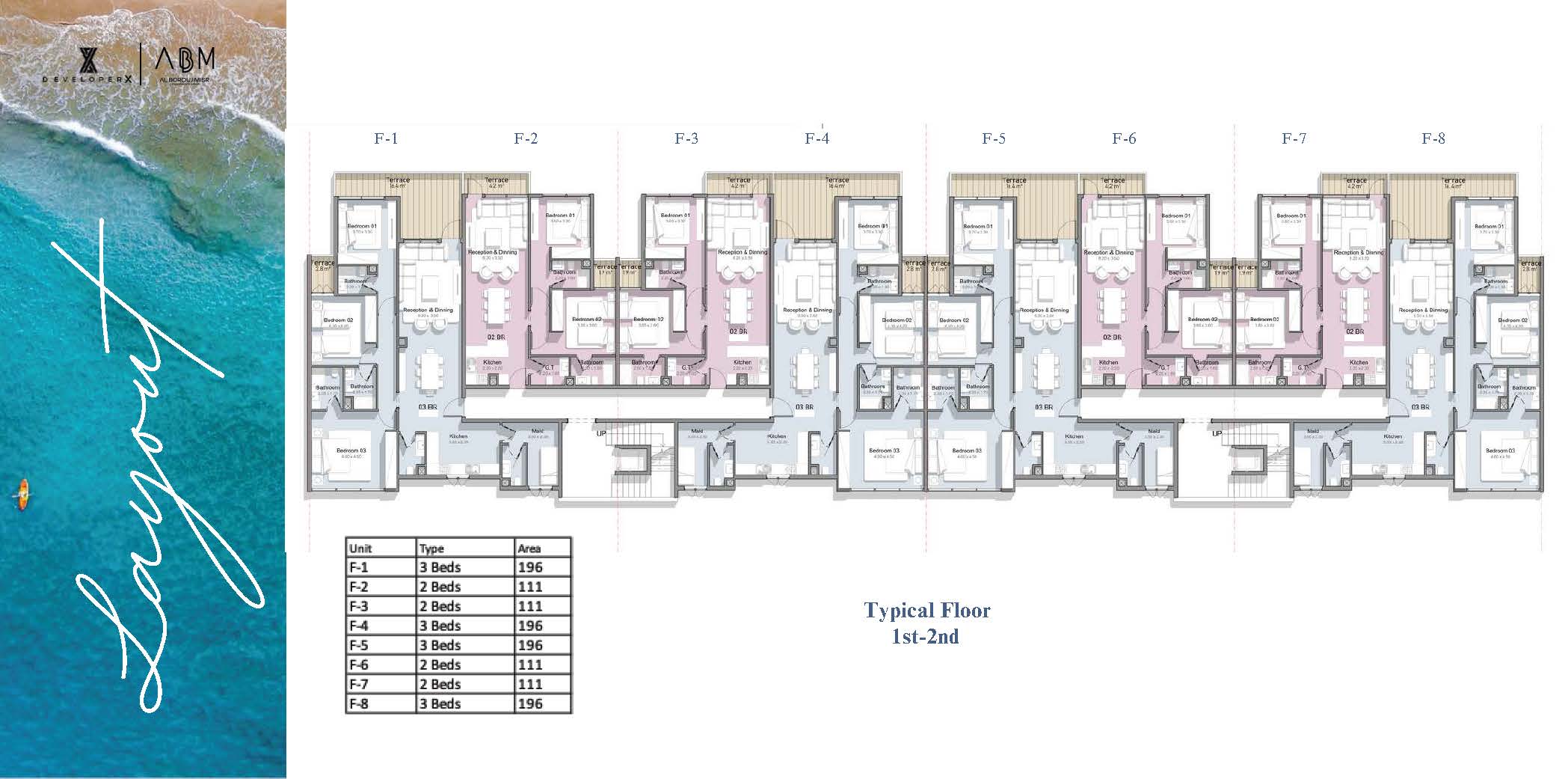 Floor Plan - قرية بيانكي اليوس الساحل الشمالي  - Bianchi Ilios North Coast Village