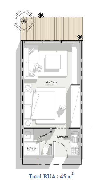 Floor Plan - Bianchi Ilios North Coast Village