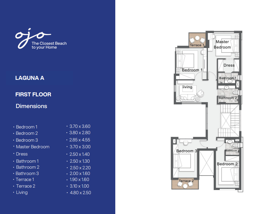 Floor Plan - قرية مورانو العين السخنة وادي دجلة العقارية - Murano Wadi Degla