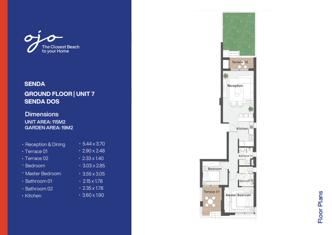 Floor Plan - قرية مورانو العين السخنة وادي دجلة العقارية - Murano Wadi Degla