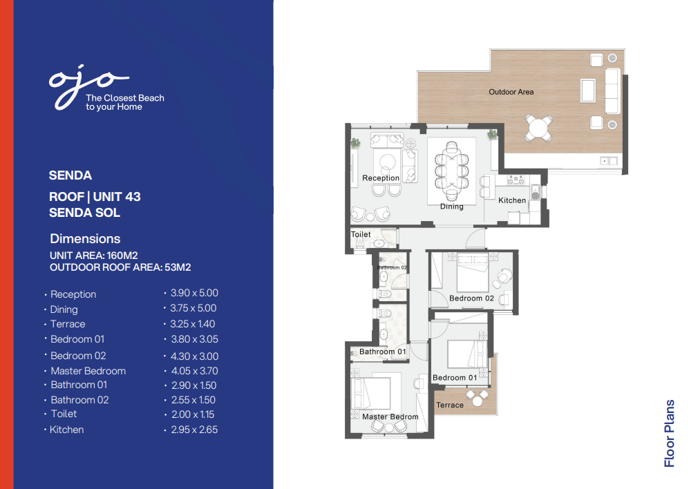 Floor Plan - Murano Wadi Degla Ain Sokhna