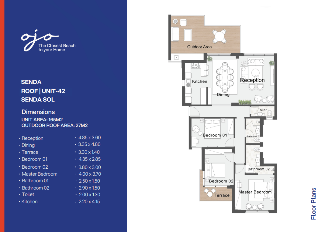 Floor Plan - Murano Wadi Degla Ain Sokhna