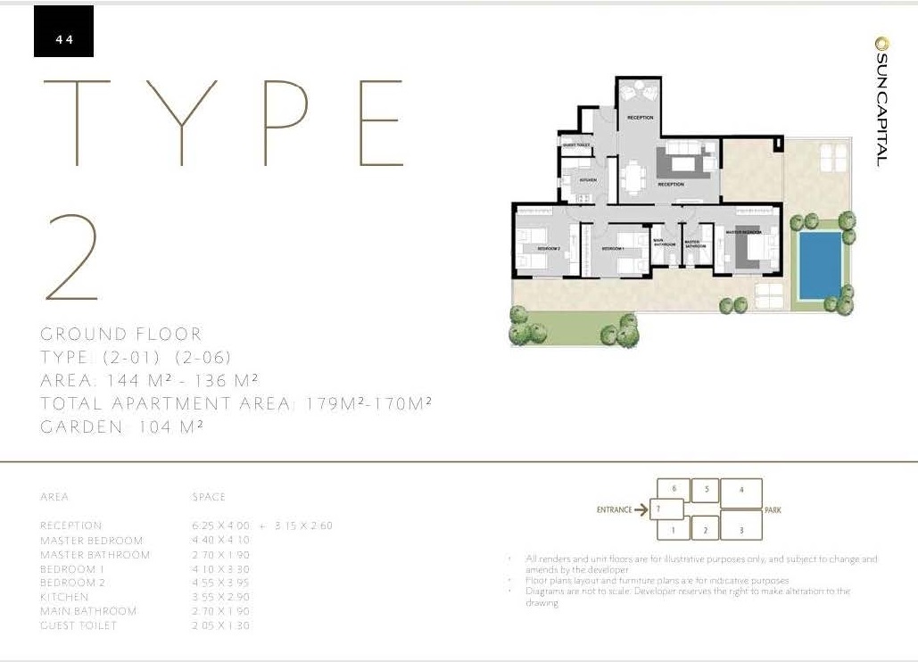 Floor Plan - صن كابيتال
