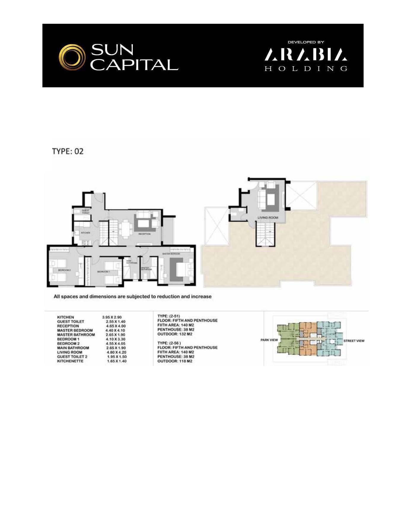 Floor Plan - صن كابيتال
