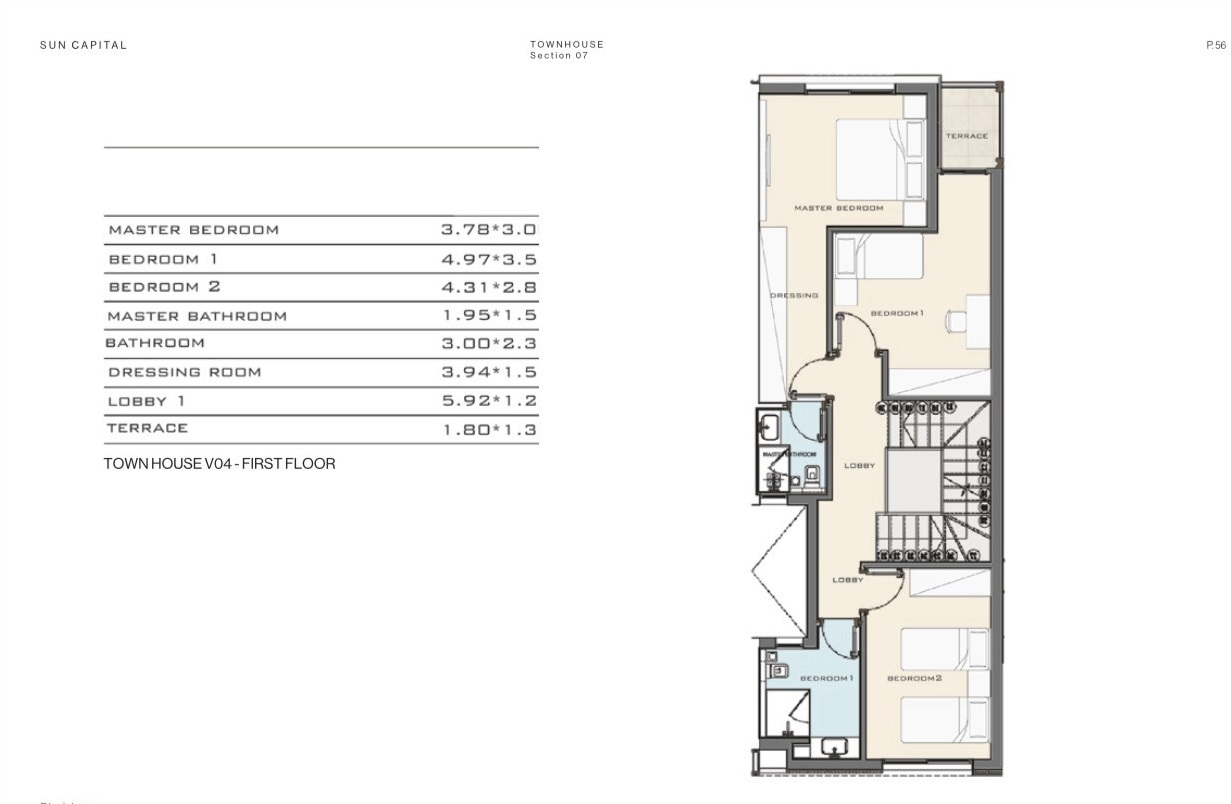 Floor Plan - صن كابيتال