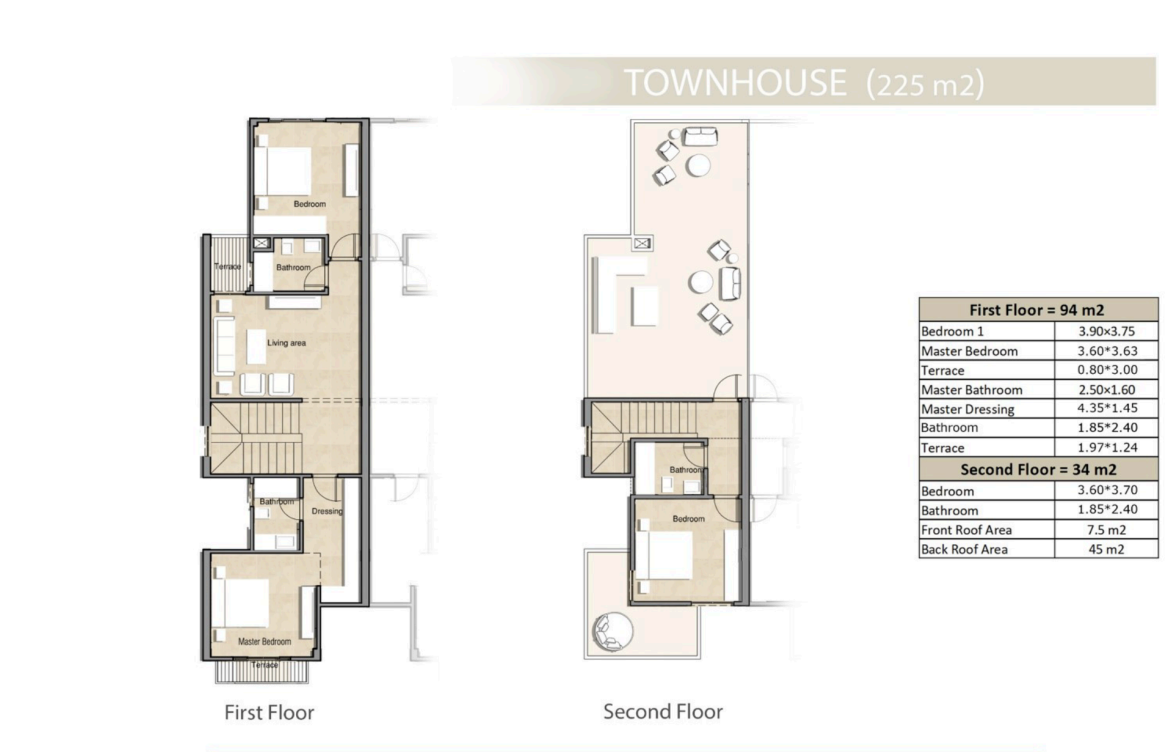 Floor Plan - كمبوند كيفا صبور 6 اكتوبر - Keeva 6 October Compound