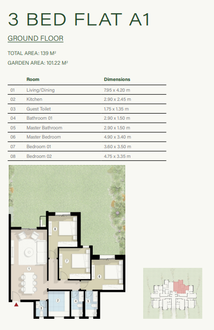 Floor Plan - ZED EAST New Cairo Compound Ora Developments