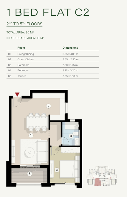 Floor Plan - ZED EAST New Cairo Compound Ora Developments