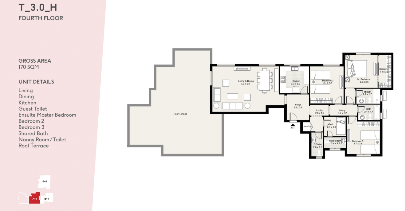 Floor Plan - District 5 Marakez New Cairo Compound