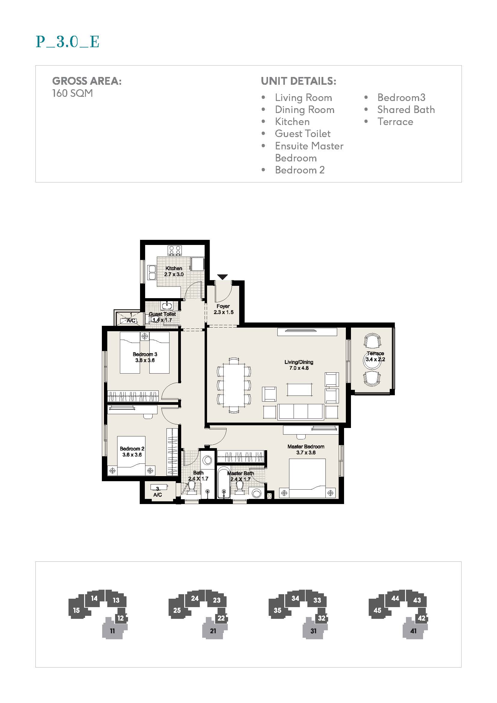 Floor Plan - District 5 Marakez New Cairo Compound