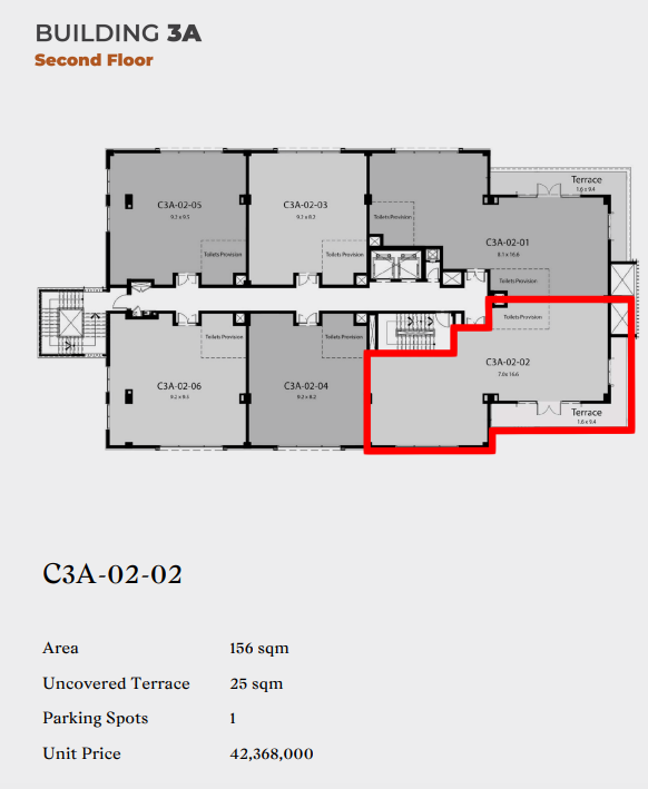Floor Plan - District 5 Marakez New Cairo Compound