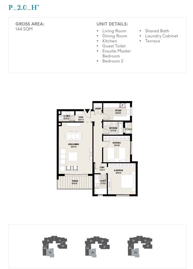 Plan 37 - District 5 Marakez New Cairo Compound