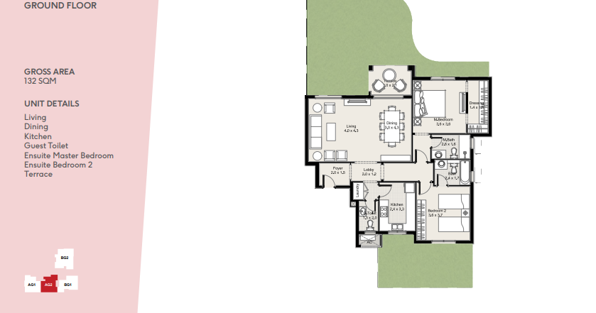 Plan 30 - District 5 Marakez New Cairo Compound