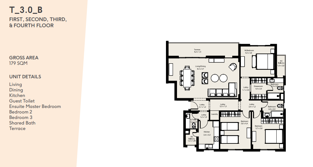 Floor Plan - District 5 Marakez New Cairo Compound