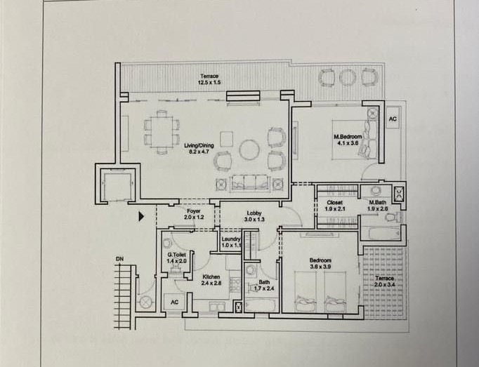 Floor Plan - District 5 Marakez New Cairo Compound