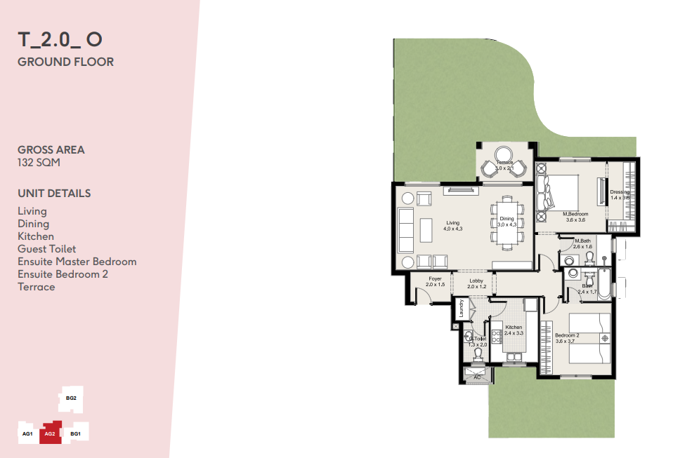 Plan 36 - District 5 Marakez New Cairo Compound