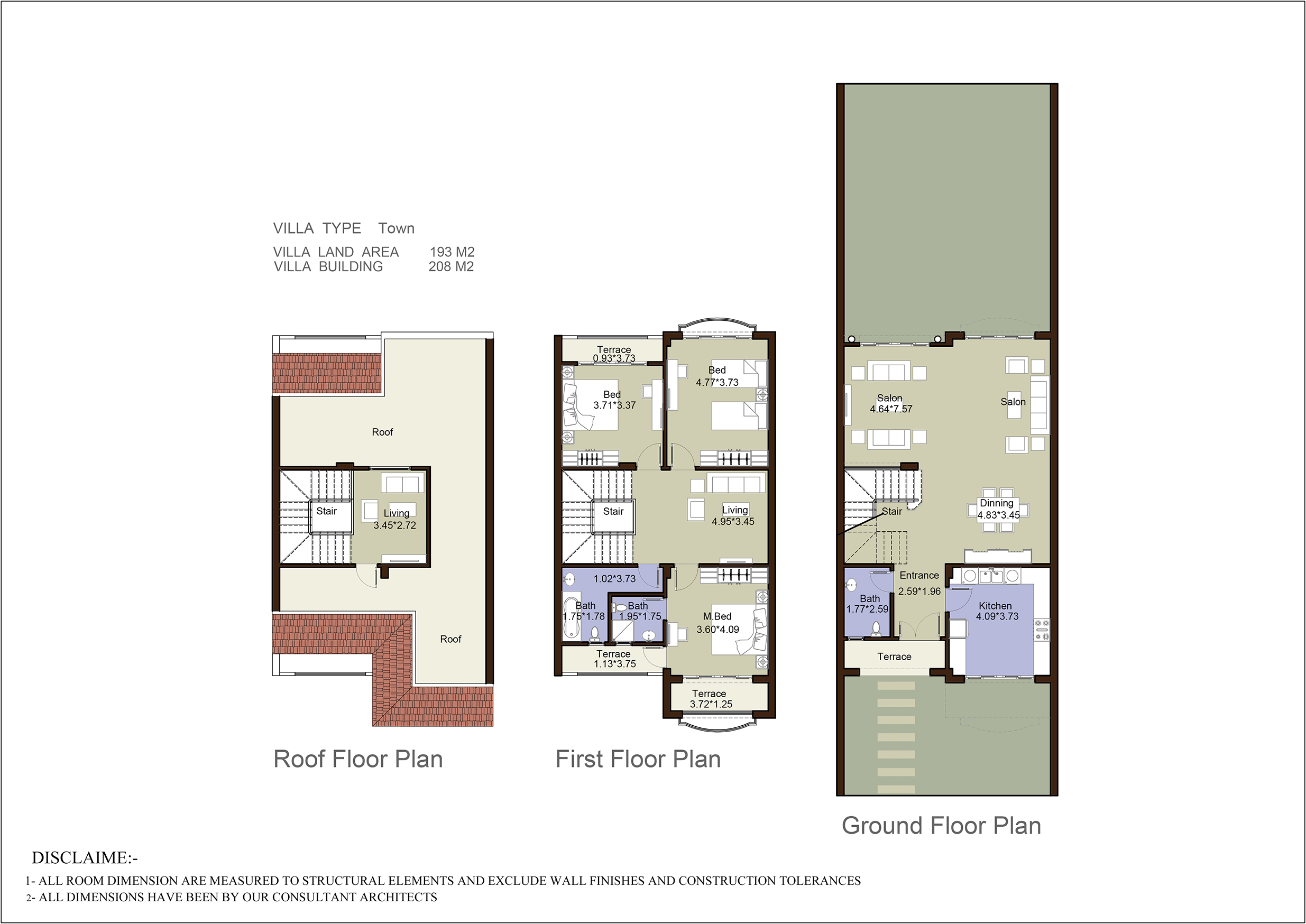 Floor Plan - كمبوند الباتيو 5 ايست الشروق لافيستا العقارية - El Paio 5 East El Shorouk