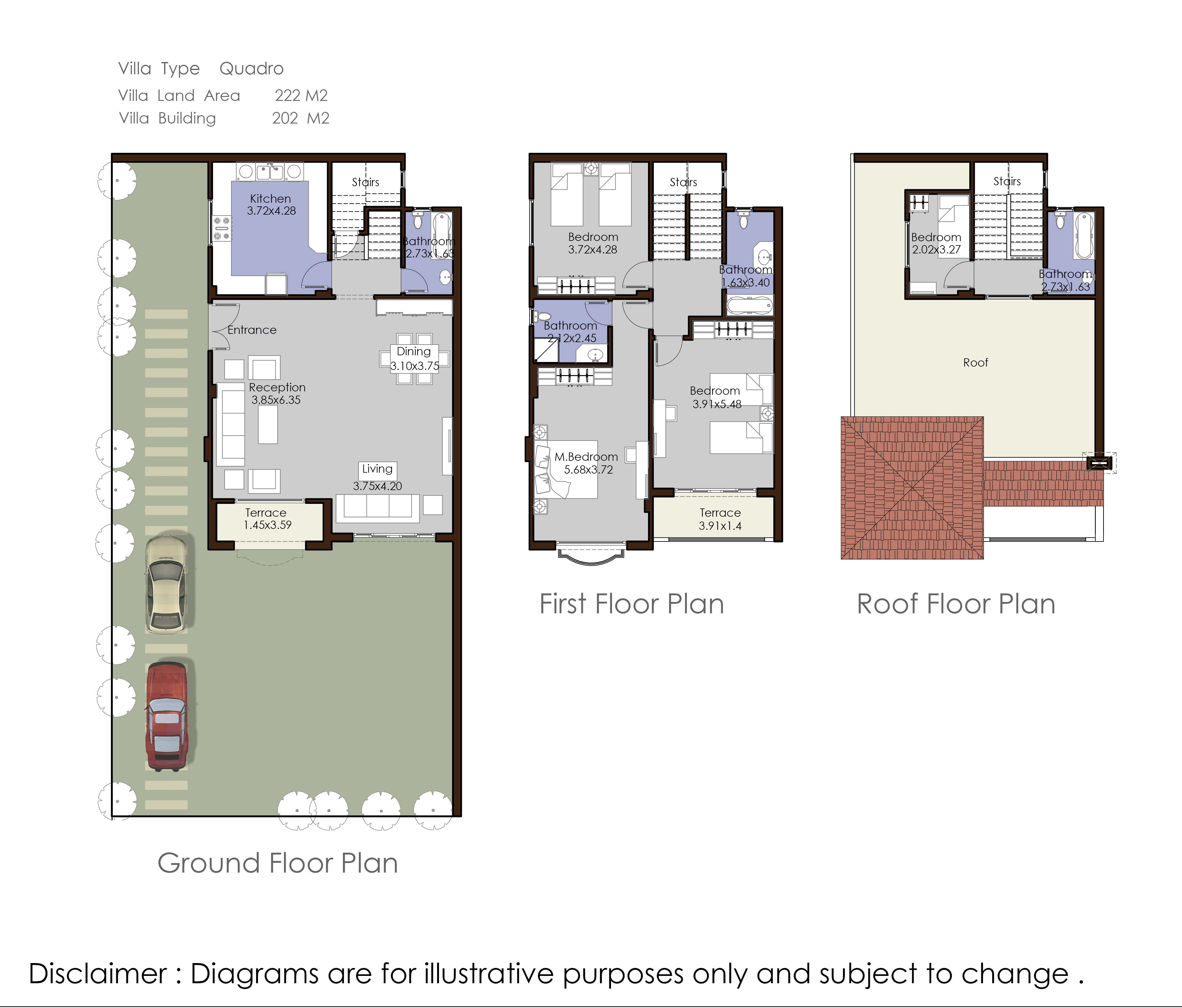 Floor Plan - El Patio Prime El Shorouk Compound La Vista Developments