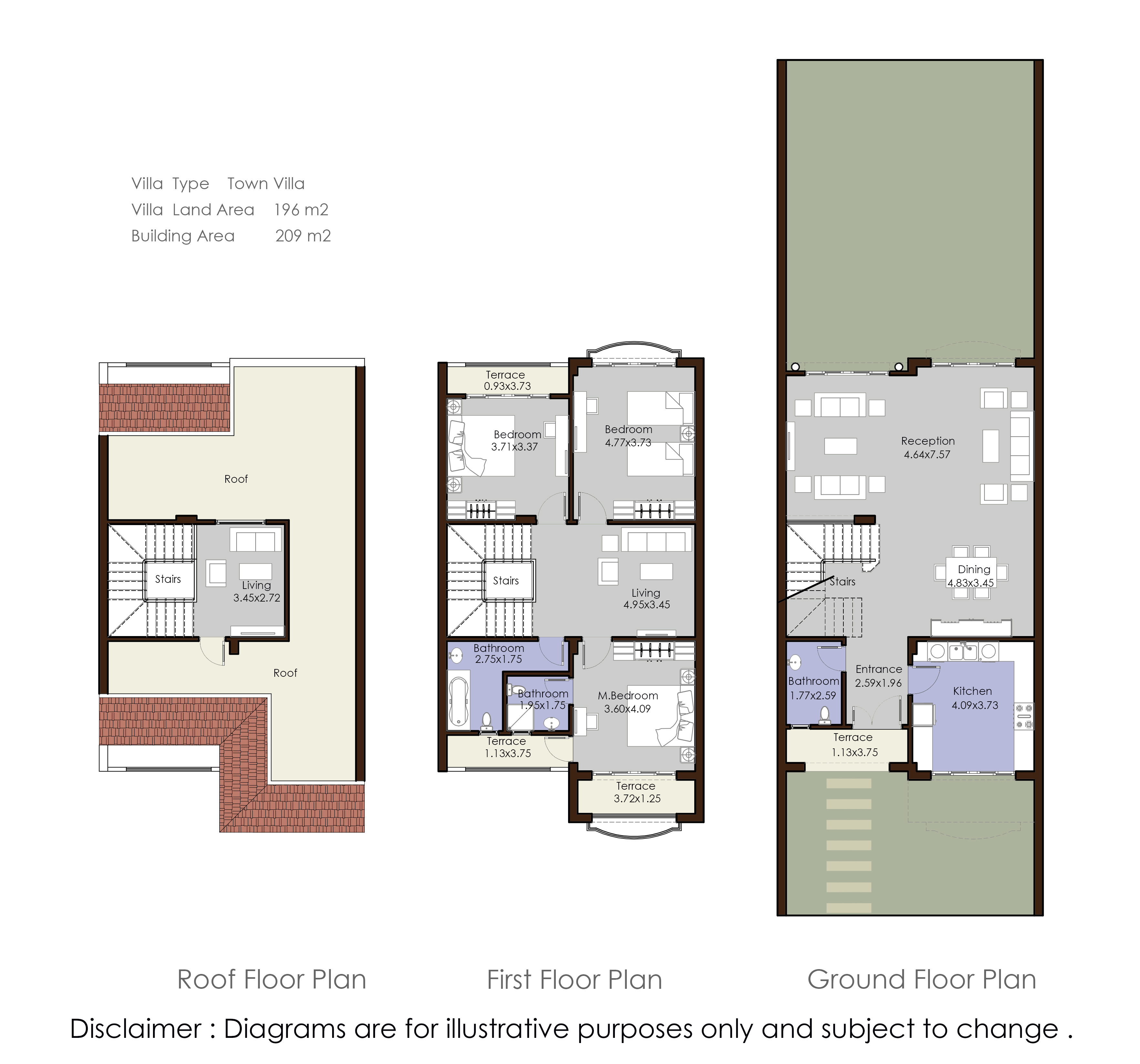 Floor Plan - El Patio Prime El Shorouk Compound La Vista Developments