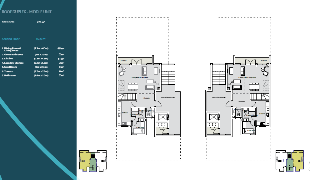 Floor Plan - كمبوند البروج الشروق كابيتال جروب بروبرتيز - Al Brouj El Shorouk City