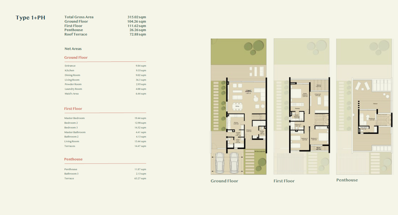 Floor Plan - كمبوند البروج الشروق كابيتال جروب بروبرتيز - Al Brouj El Shorouk City